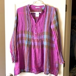 Free People Madras Yoko Tunic